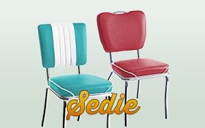 sedie due sedie vintage