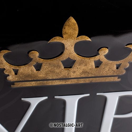 Targa in Latta 30X40 VIP Parking Only - immagine 2