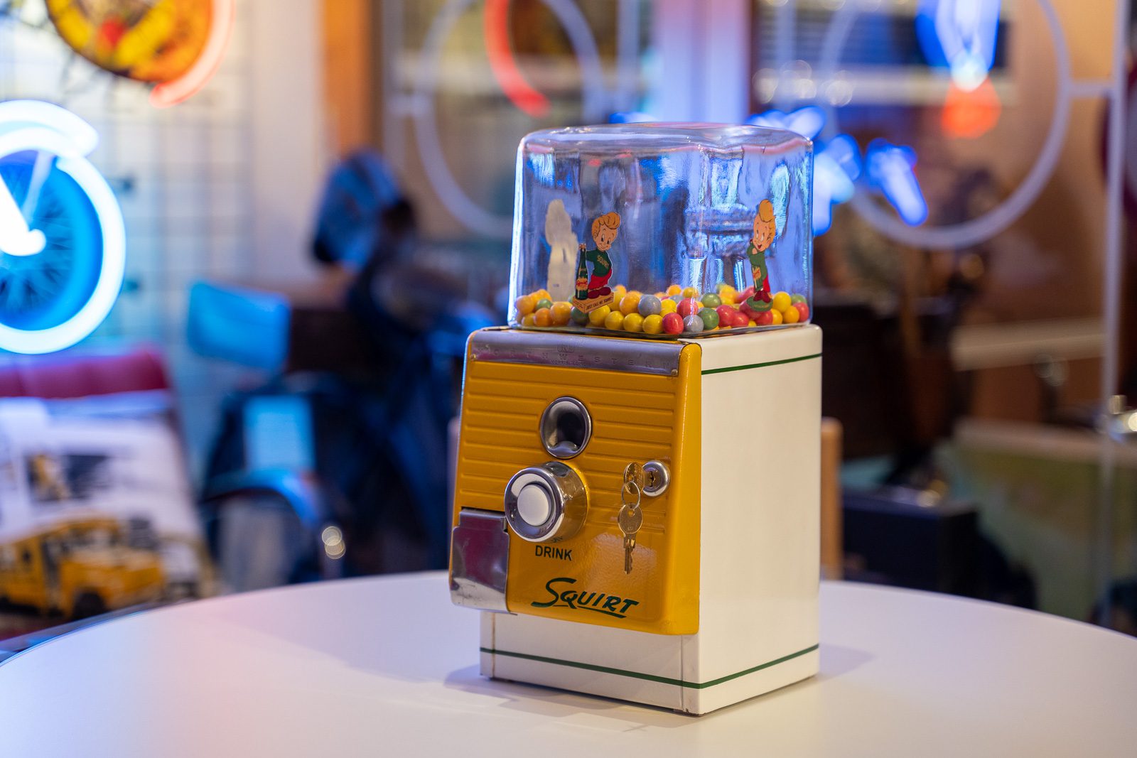 Distributore di Caramelle Vintage Mod. Drink Squirt