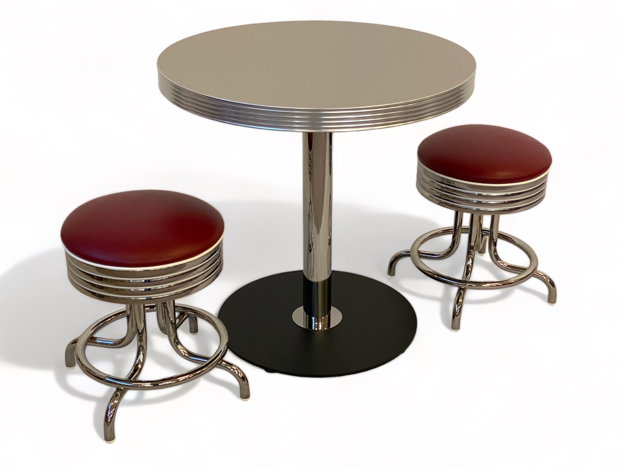 Set Tavolo San Francisco + Sgabelli Saint Louis Col. Rubino