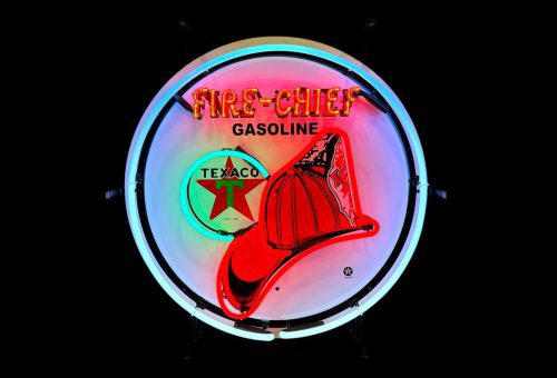 Neon Art. 8340 Texaco Fire Chief_145755