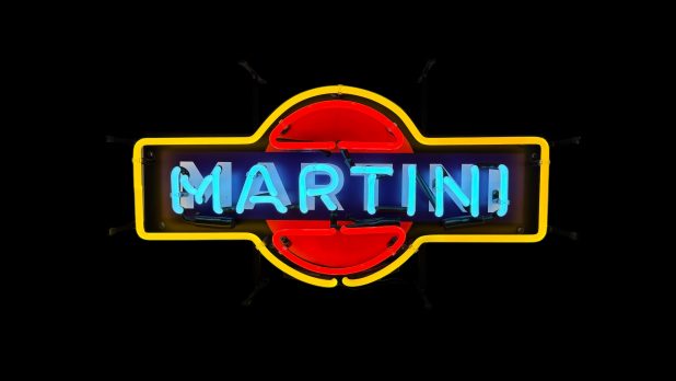 Insegna al Neon Martini