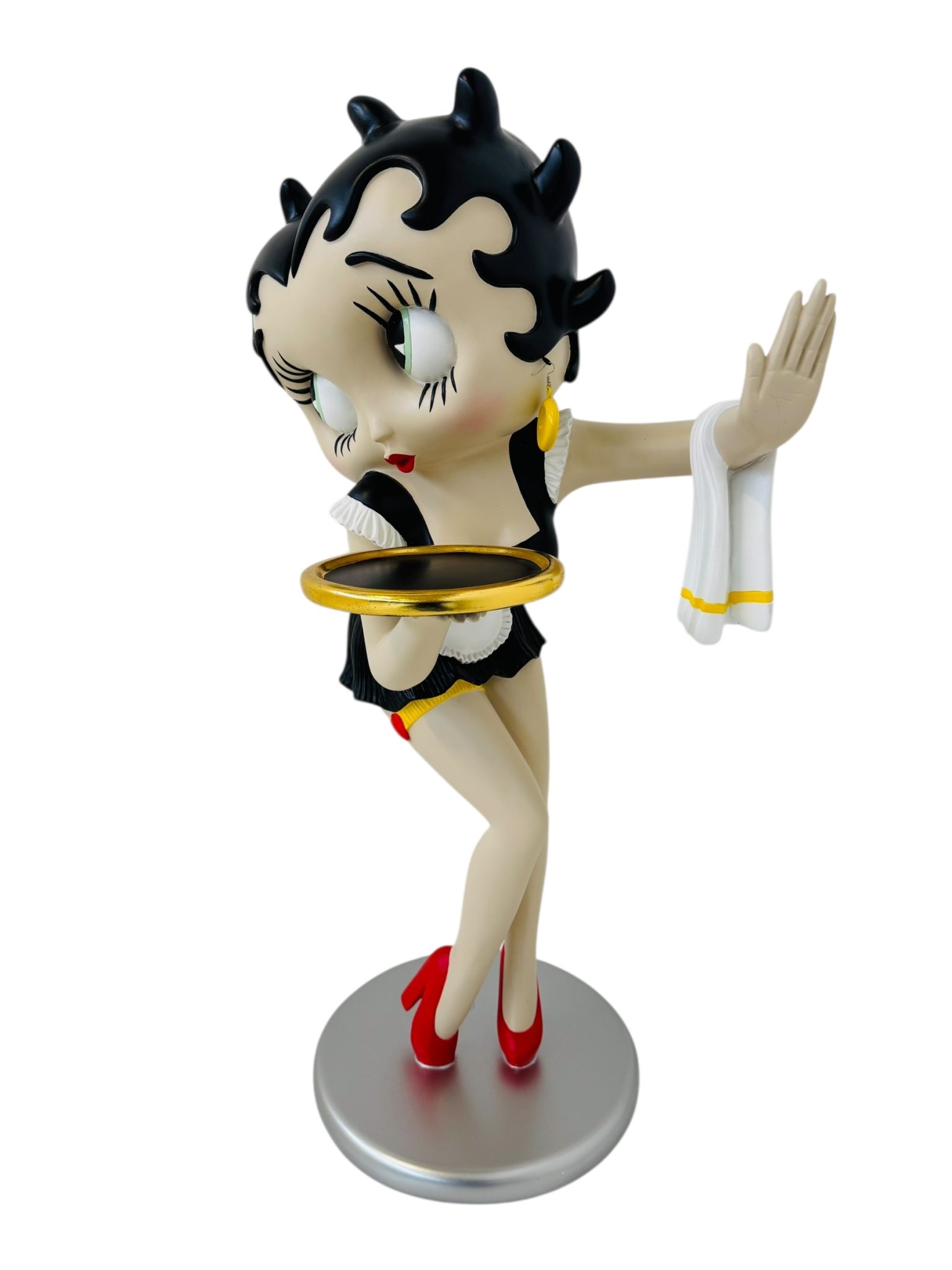 Betty Boop Waitress Black Dress 96Cm - immagine 6