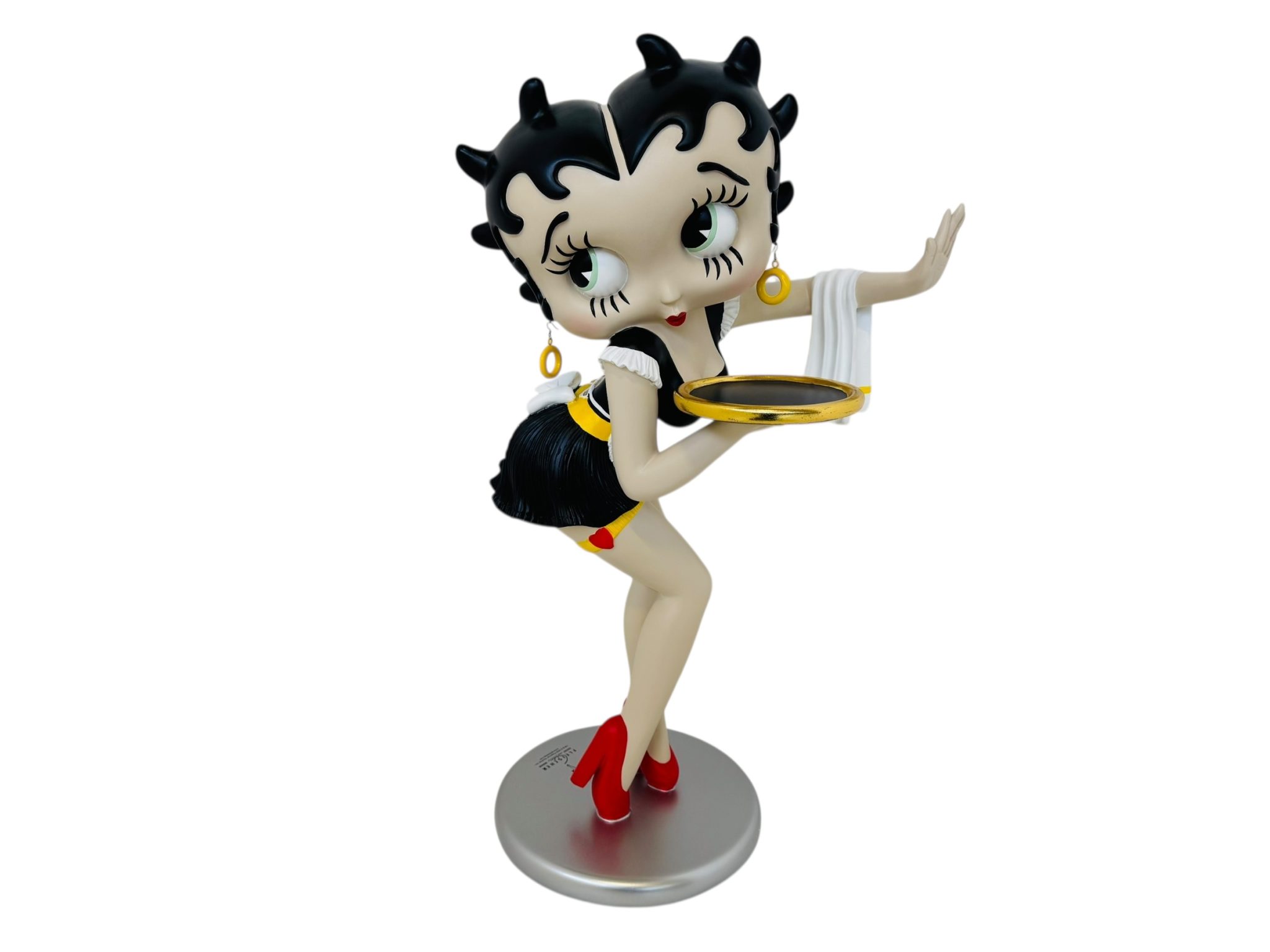 Betty Boop Waitress Black Dress 96Cm