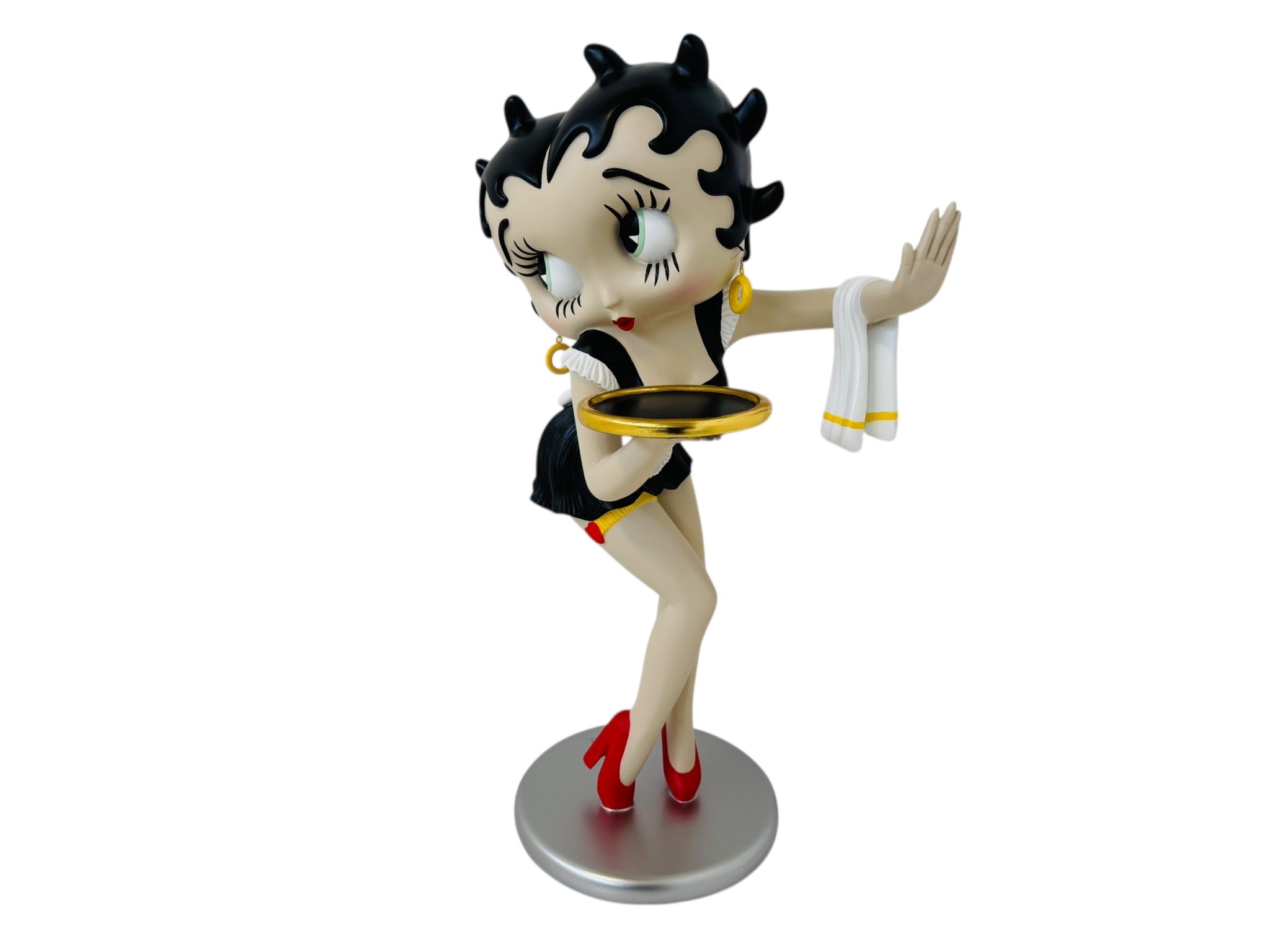 Betty Boop Waitress Black Dress 96Cm - immagine 2