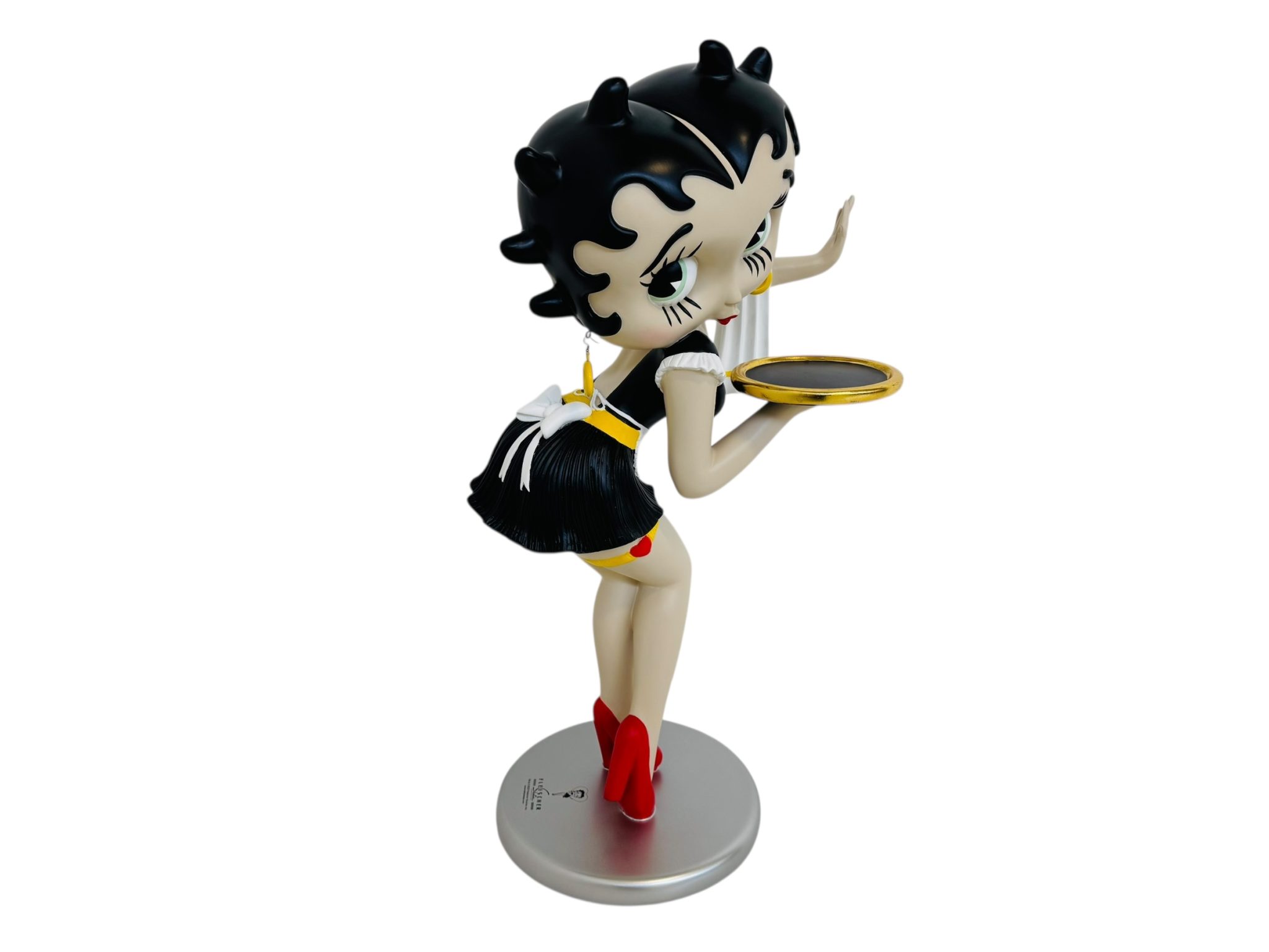 Betty Boop Waitress Black Dress 96Cm - immagine 3