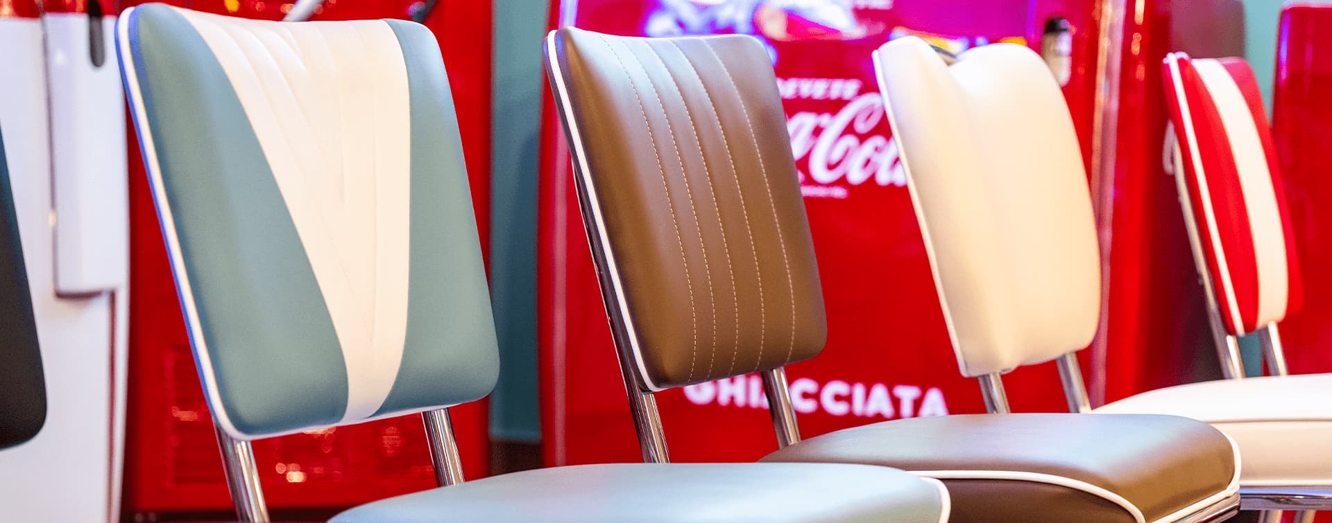 Sedie vintage banner